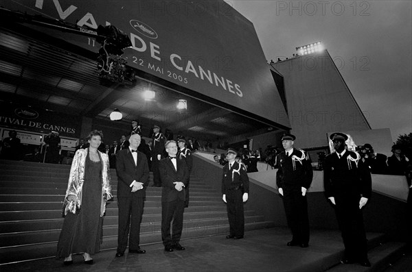 05/13/2005. 58th Cannes film festival - Behind the Scene.