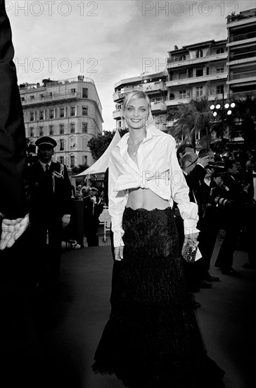 05/21/2005. 58th Cannes film festival - Behind the scenes.