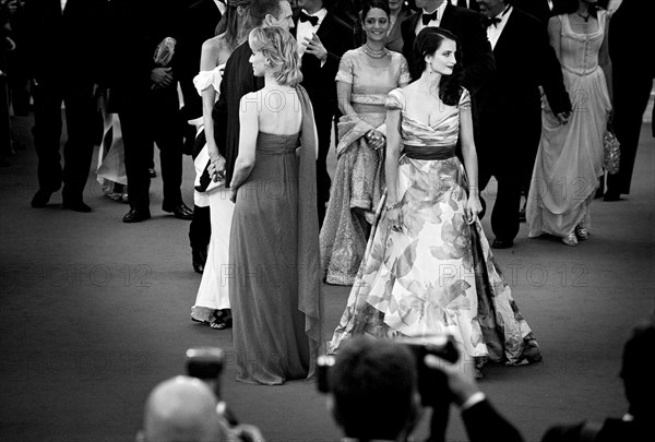 05/21/2005. 58th Cannes film festival - Behind the scenes.