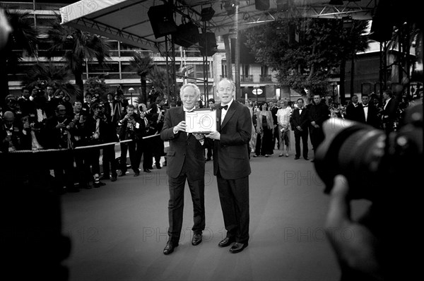 05/21/2005. 58th Cannes film festival - Behind the scenes.