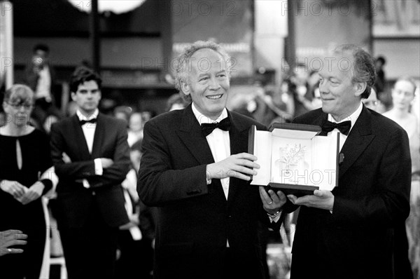 05/21/2005. 58th Cannes film festival - Behind the scenes.