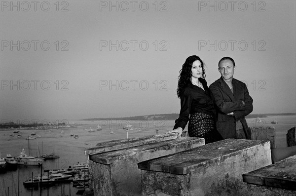 05/14/2005. EXCLUSIVE. 58th Cannes film festival: Monica Bellucci at the Hotel Martinez.