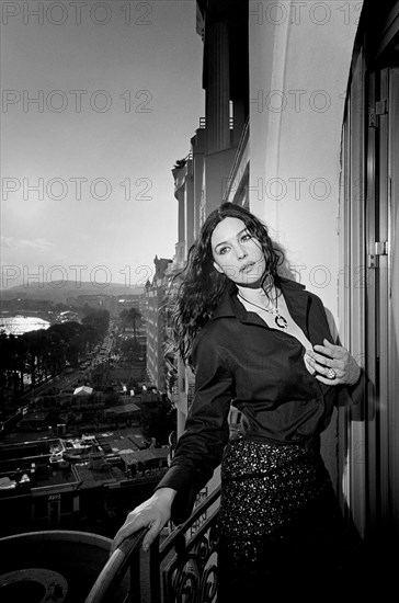 05/14/2005.  58th Cannes film festival: Monica Bellucci at the Hotel Martinez.