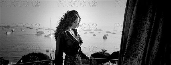 05/14/2005.  58th Cannes film festival: Monica Bellucci at the Hotel Martinez.