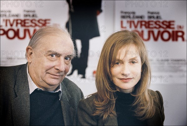 31/01/2006. Conference de presse du film "L'ivresse du pouvoir" de Claude Chabrol.