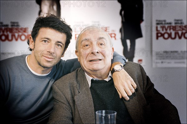 31/01/2006. Conference de presse du film "L'ivresse du pouvoir" de Claude Chabrol.