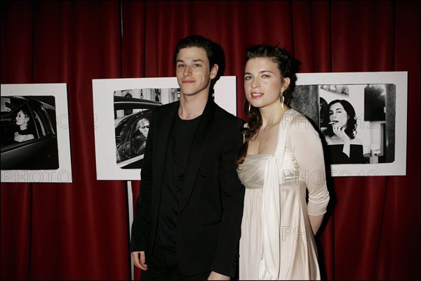 02/20/2006. Vernissage de l'exposition Portrait de groupe pour un Cesar par Emanuele Scorcelletti chez Chaumet Place Vendome