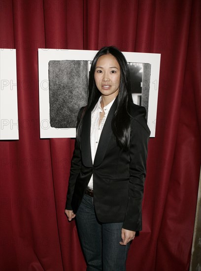 02/20/2006. Vernissage de l'exposition Portrait de groupe pour un Cesar par Emanuele Scorcelletti chez Chaumet Place Vendome