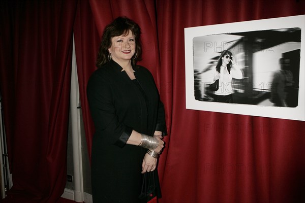 02/20/2006. Vernissage de l'exposition Portrait de groupe pour un Cesar par Emanuele Scorcelletti chez Chaumet Place Vendome