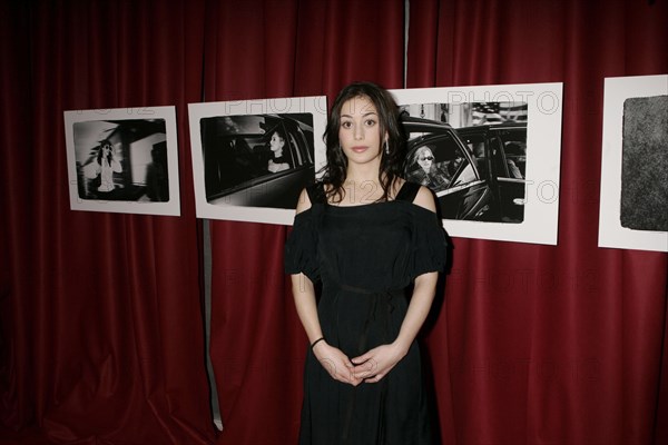 02/20/2006. Vernissage de l'exposition Portrait de groupe pour un Cesar par Emanuele Scorcelletti chez Chaumet Place Vendome