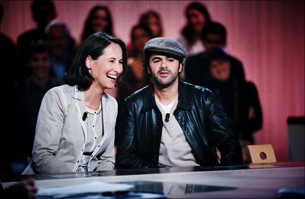 04/11/2006. Segolene Royal on Canal Plus talk show "Le Grand Journal."