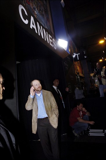 05/16/2006. Arrival of Da Vinci Code crew at Cannes rail station.