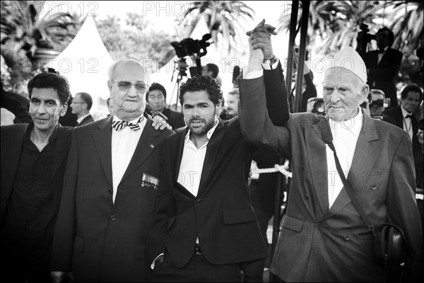 05/16/2006. Presentation of "Indigenes" at the 59th Cannes film festival.