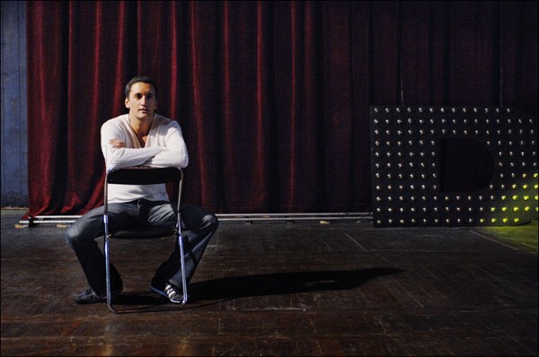 03/00/2007. Dany Brillant on the set of his video : 'Histoire d'Amour'.