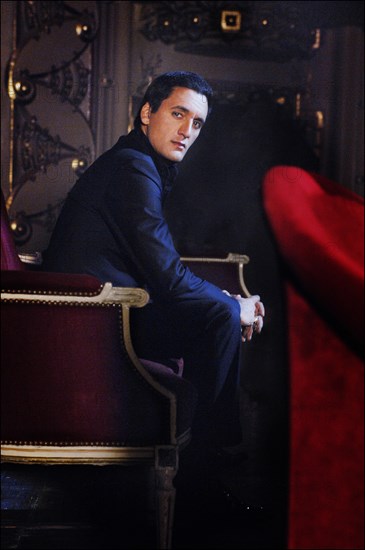 03/00/2007. Dany Brillant on the set of his video : 'Histoire d'Amour'.