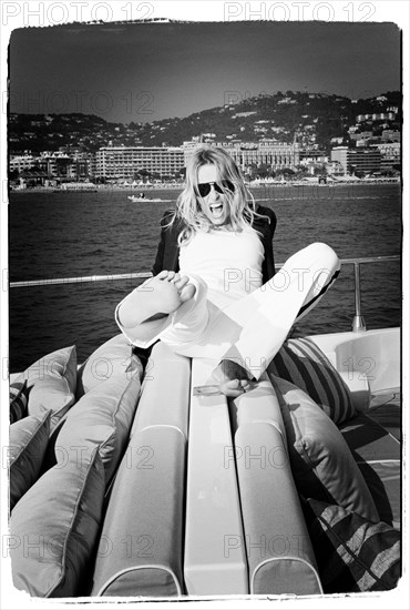 05/20/2005. EXCLUSIVE. Estelle Lefebure at the 58th Cannes Film Festival