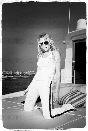 05/20/2005. EXCLUSIVE. Estelle Lefebure at the 58th Cannes Film Festival