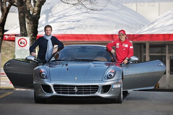 02/00/2009. EXCLUSIVE- Felipe Massa at Ferrari headquaters in Maranello Italy.