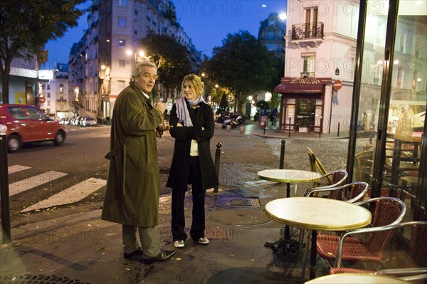 Tournage du film d'Amanda Sthers "Je vais te manquer"