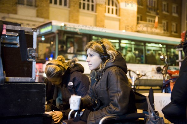 Tournage du film d'Amanda Sthers "Je vais te manquer"