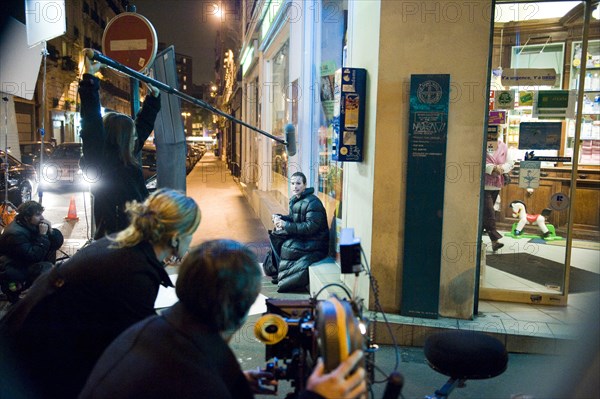 Tournage du film d'Amanda Sthers "Je vais te manquer"