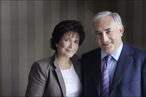 Dominique Strauss-Kahn and Anne Sinclair.