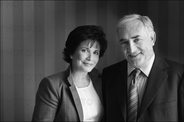 Dominique Strauss-Kahn and Anne Sinclair.