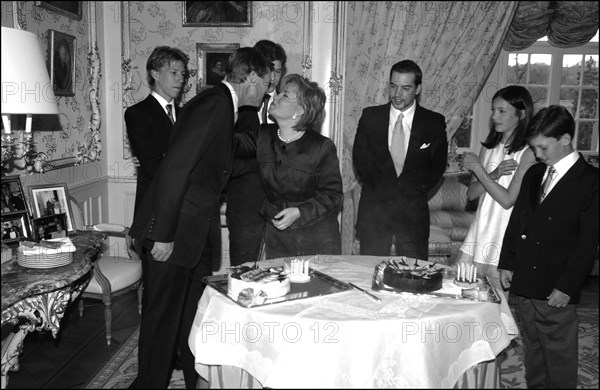 04/18/2004. EXCLUSIVE. Grand Duchy of Luxembourg family: gathers for the birthday of Grand Duke Henri and son Prince Sebastien.