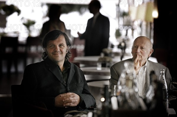 Emir Kusturica and Gilles Jacob