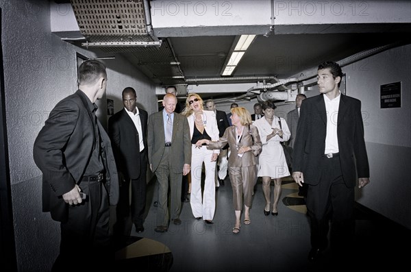 05/20/2005. 58th Cannes film festival - Behind the Scene.