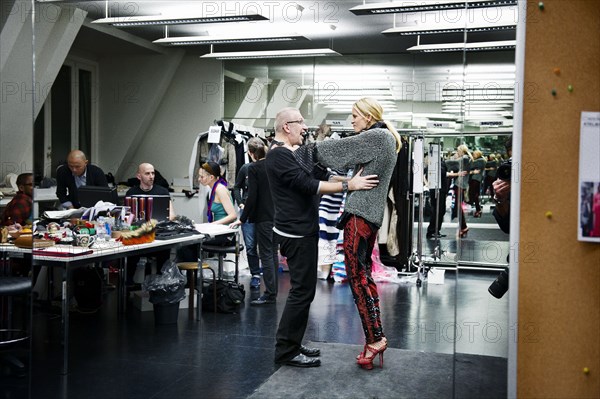 Jean Paul Gaultier et Karolina Kurkova