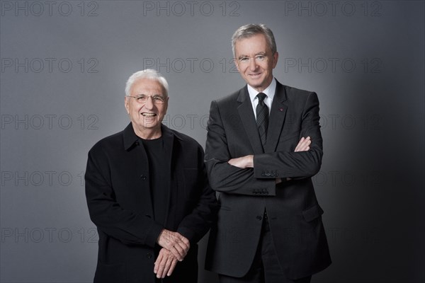 Frank O. Gehry et Bernard Arnault