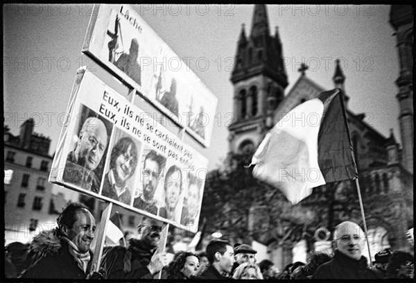 Manifestation "JE SUIS CHARLIE" à Paris le 11 janvier 2015