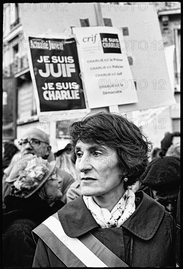 Manifestation "JE SUIS CHARLIE" à Paris le 11 janvier 2015