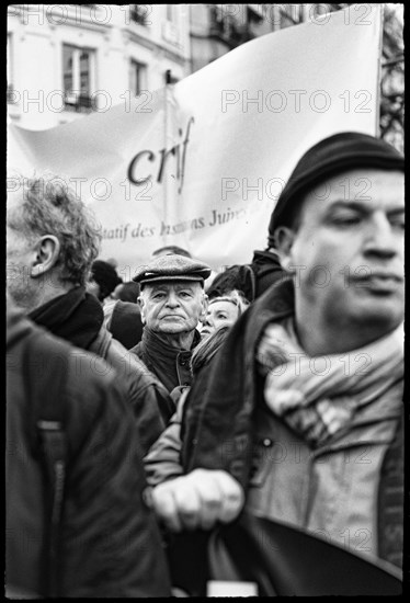 Gatherings under the slogan 'JE SUIS CHARLIE' in Paris on January 11, 2015