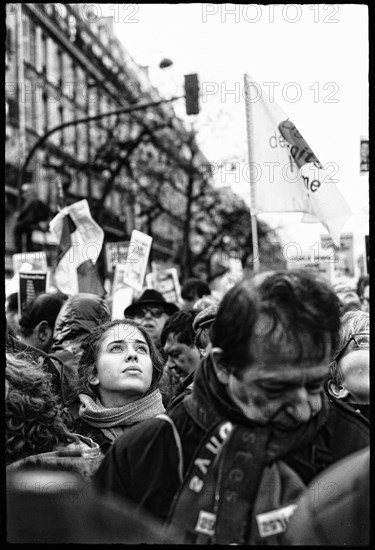 Gatherings under the slogan 'JE SUIS CHARLIE' in Paris on January 11, 2015