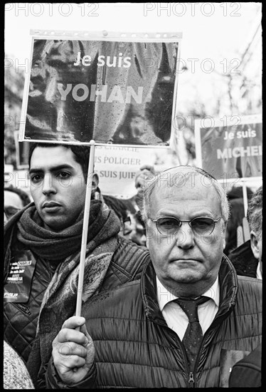 Manifestation "JE SUIS CHARLIE" à Paris le 11 janvier 2015