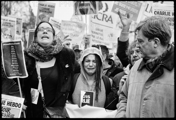 Manifestation "JE SUIS CHARLIE" à Paris le 11 janvier 2015