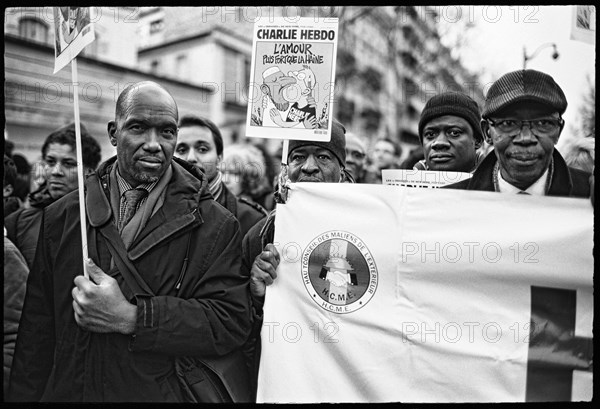 Manifestation "JE SUIS CHARLIE" à Paris le 11 janvier 2015