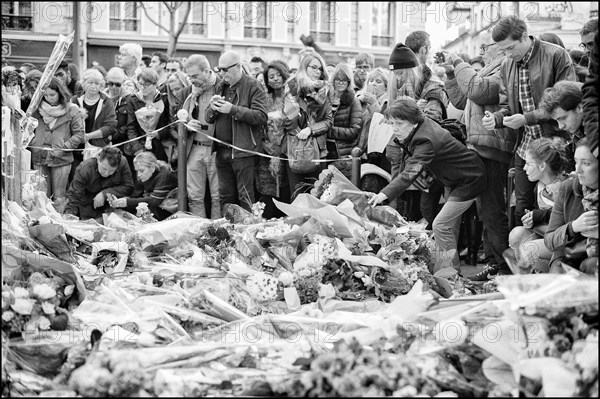 Tribute to Paris attacks victims, November 2015