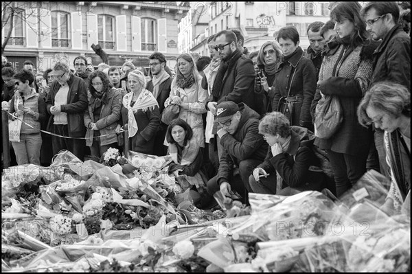 Tribute to Paris attacks victims, November 2015