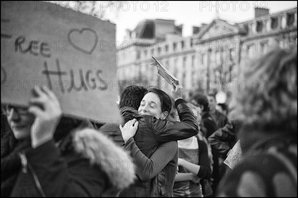 Tribute to Paris attacks victims, November 2015