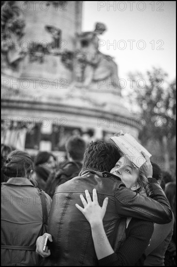 Tribute to Paris attacks victims, November 2015