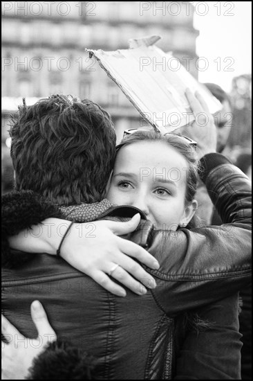 Tribute to Paris attacks victims, November 2015