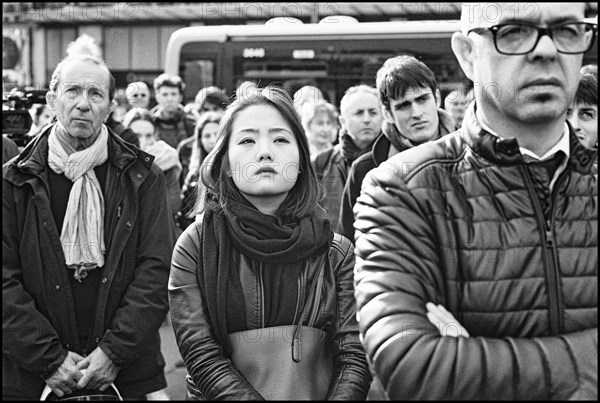 Hommage aux victimes des attentats du 13 novembre 2015 à Paris