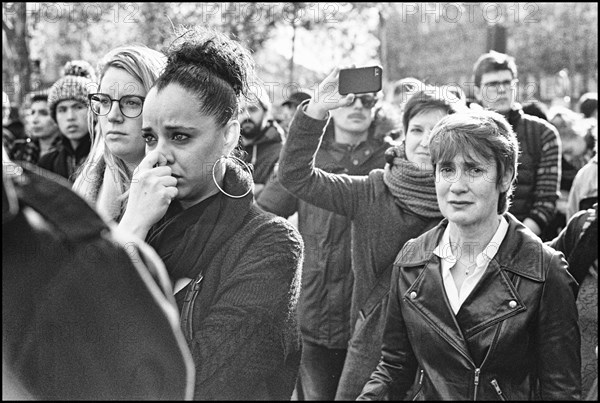 Hommage aux victimes des attentats du 13 novembre 2015 à Paris