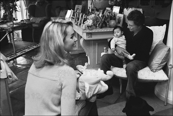 Johnny Hallyday, Laeticia et Jade