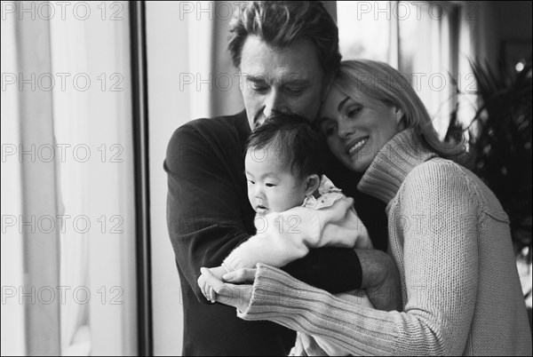 Johnny Hallyday, Laeticia et Jade