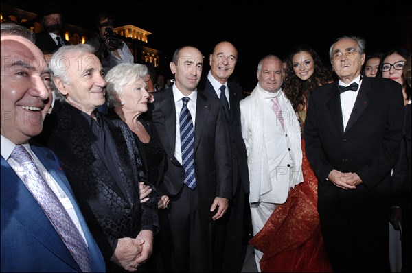 Concert de Charles Aznavour à Erevan (Arménie), le 30 septembre 2006