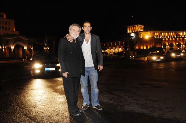 Concert de Charles Aznavour à Erevan (Arménie), le 30 septembre 2006